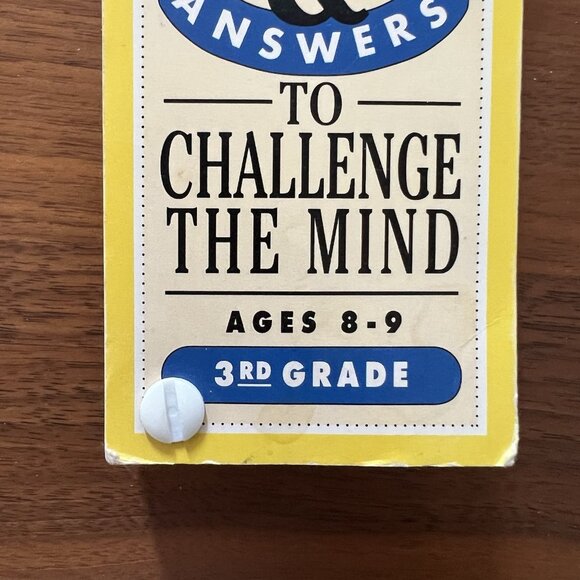Brain Quest Learn Q & A Multi Sub Grade 3 Ages 8-9 Quiz Deck Vintage 1st Ed 1992 - Picture 6 of 8